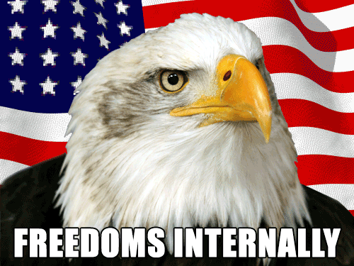 Freedom Eagle Flag